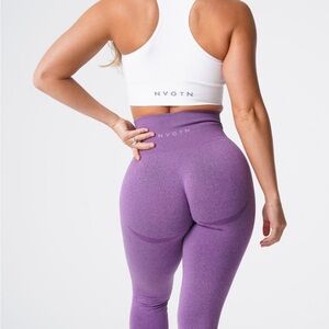 NVGTN Women's Lavender Leggings contour
